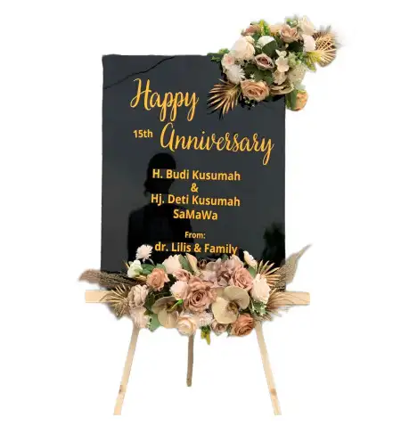 Papan Bunga Akrilik Jungjang